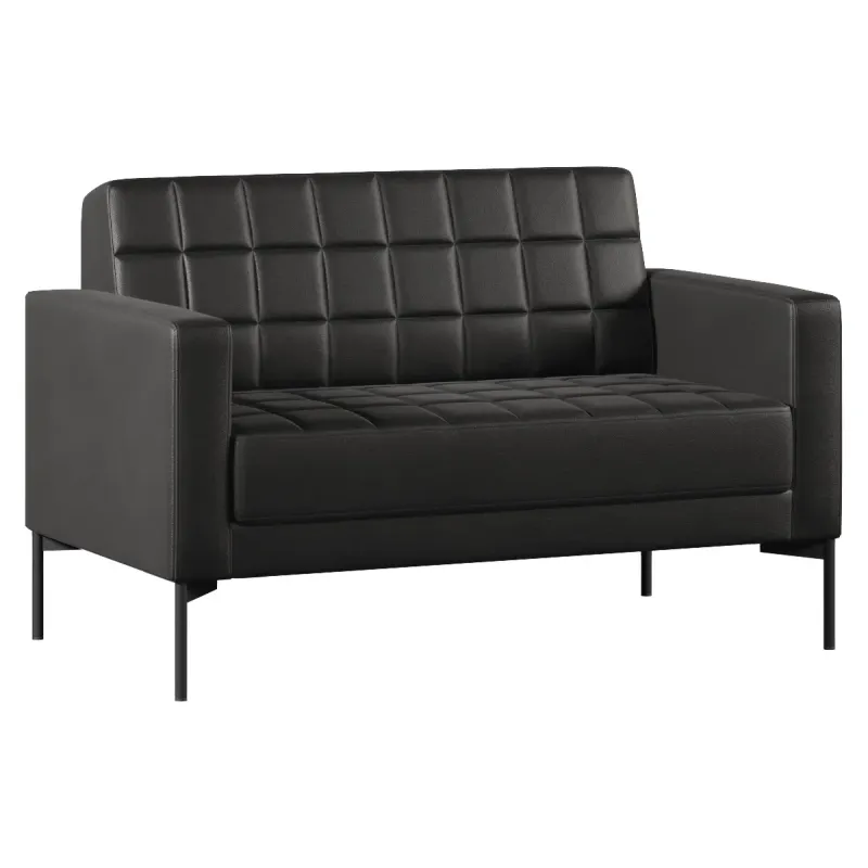 Диван с подлокотниками двухместный Chairman ЭЛИФ 1360х800х840 к/з Экотекс 3001 главное фото