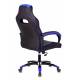 Кресло игровое геймерское Бюрократ VIKING 2 AERO BLUE черный/синий искусственная кожа. Фото товара с разных ракурсов.